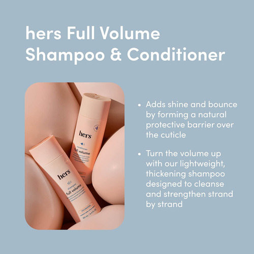 Shampoo E Condicionador De Volume Total Hers - Shampoo E Con