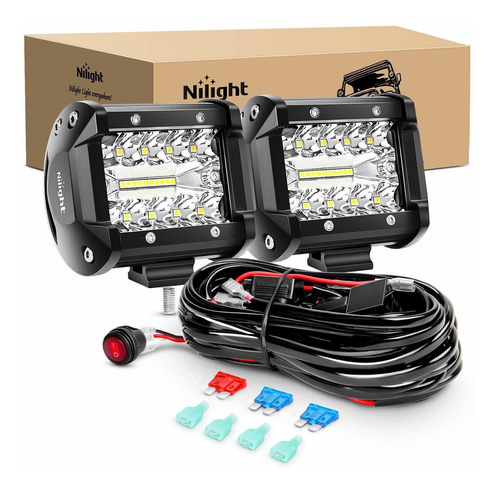 Shanren Plaza Led Luz De Trabajo Bar Off-road Suv Barco 4 x 