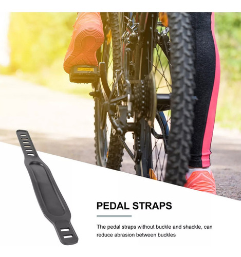 4 Pares De Clips For Correas De Pedales De Bicicleta