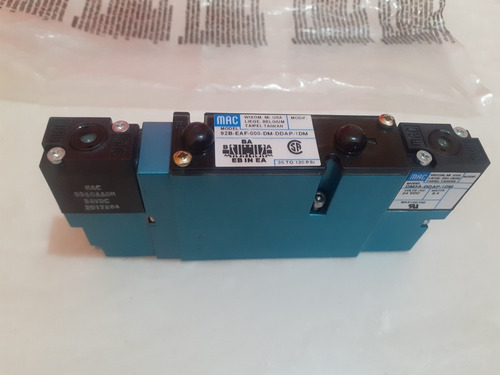 Electrovalvula Mac 92b-eaf-000-dm-ddap-1dm 24vdc (Usado)