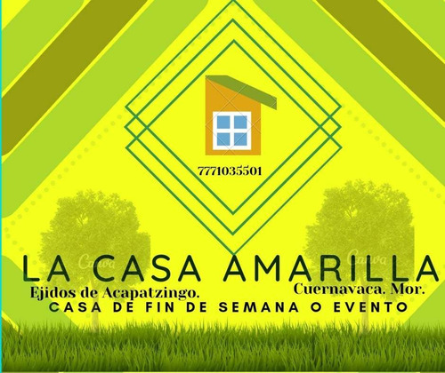 Imagen 12 de 12 de Casa De Vacaciones Fin De Semana Cuernavaca