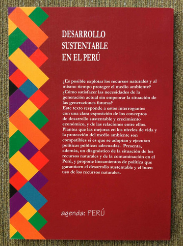 Imagen 2 de 4 de Libro Ecología: Desarrollo Sustentable En El Perú. Ocasión