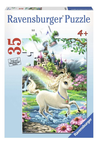 Unicorn Castle  Rompecabezas De 35 Piezas Niños  Cada ...