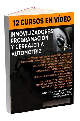 Cursos Vídeo - Inmovilizadores, Programación  Automotriz