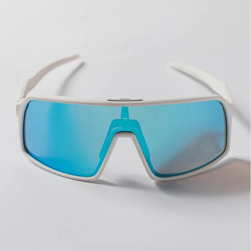 Óculos De Sol Esportivo Kona Sunset Branco Lente Azul