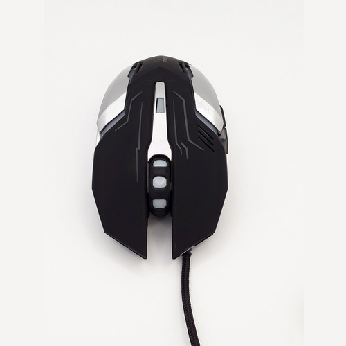 Mouse Gamer 6 Botones 2400dpi Led Black Inferno Njoytech