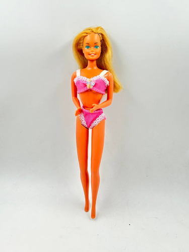 Barbie Malibu Pj Hecha En México Mattel 1966 Original Muñeca (Usado)