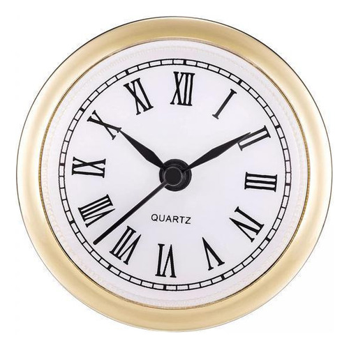 A 5 X 2.4in Reloj De Insertar Movimiento Reloj De Dorado