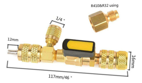 Llave Para Quitar Válvulas De Aire Acondicionado