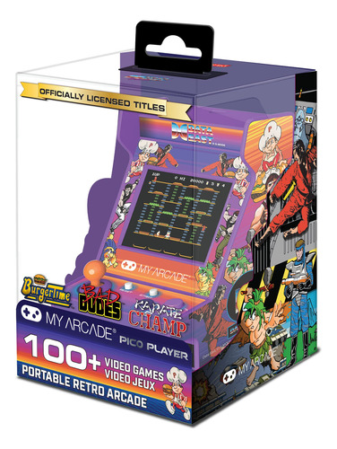 Máquina Arcade Portátil My Arcade Data East Hits Pico Player