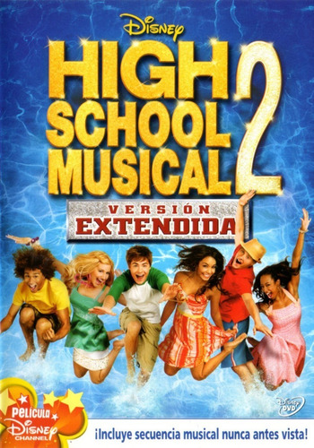 High School Musical 2 Ver Extendida / Zac Efron Dvd Original (Usado)