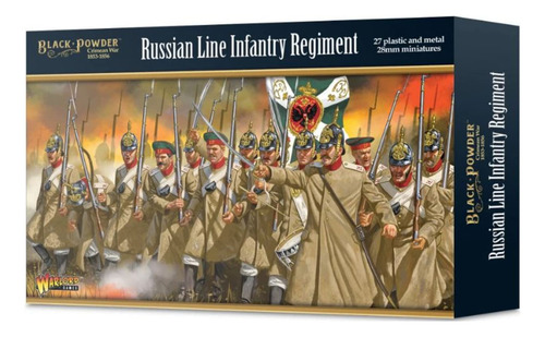 Infantería Rusa Guerra De Crimea 28mm Warlord Games