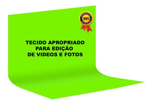 Imagem 5 de 10 de Suporte Fundo Infinito + Tecido Verde Chroma Key 3x3
