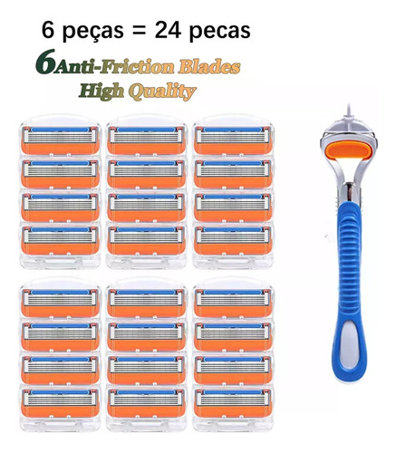 Firefly 24 Para Máquinas De Barbear Gillette Fusion 5 Subst