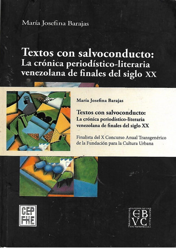 Textos Con Salvoconducto Maria Josefina Barajas Yf