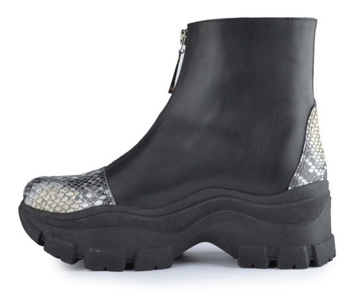 Imagen 4 de 5 de Botitas Botinetas Botas De Mujer De Cuero Nerima - Ferraro