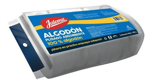 Algodón  Plisado Absorbente  Jaloma 100g