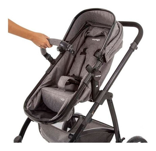 Carrinho De Bebe Com Bebê Conforto Ts Vip Voyage