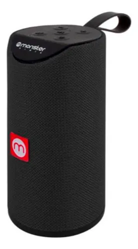 Parlante Monster Bluetooth Anti Salpicaduras Color Negro