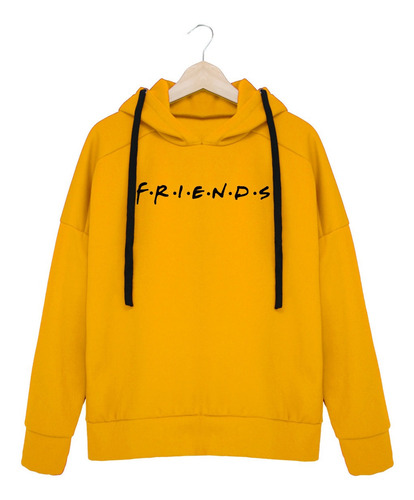 Buzo Buso Ancho Hoodie Unisex Estampado Friends