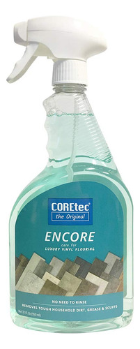 Limpiador De Suelos Coretec Encore 03z76 Para Vinilo De Lujo