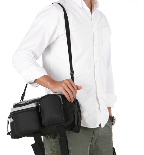 Bolsa Para Asiento Trasero De Bicicleta: Portaequipajes Y Po