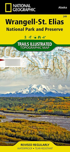 Libro: Wrangell-st. Elias National Park And Preserve Map