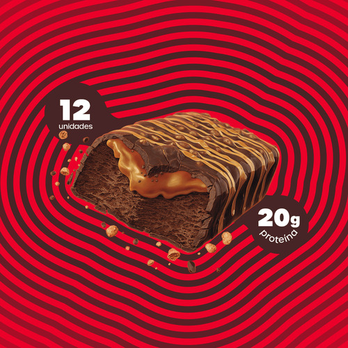 Barra de Proteína Sabor Bombom Crocante Bold Bar 60g
