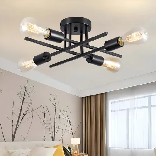 Luminária Lustre Teto Moderno Pendente Para Sala Sala Jantar