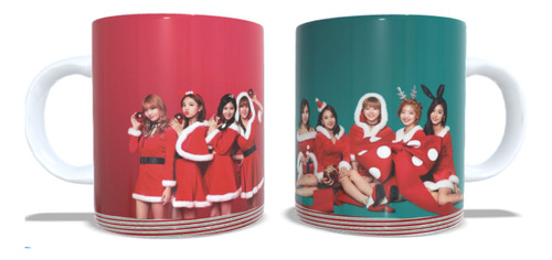 Tazon + Posa Vaso Twice Navidad Kpop