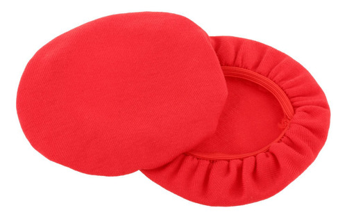 5 Fundas Para Auriculares Funda Antipolvo Suave 8cm Rojo