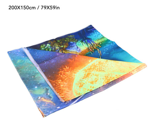Tapiz Fluorescente Gtyg (296) De 200 Pulgadas De Ancho Con D
