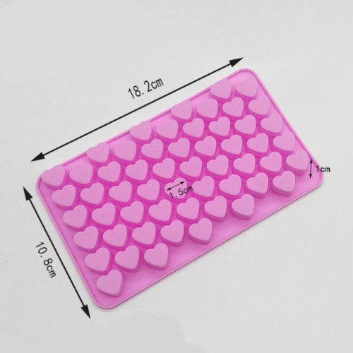 Molde De Silicona En Forma De Corazón Para Galletas
