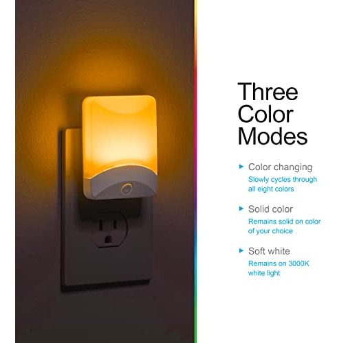 Luz Nocturna Led Con Sensor De Atardecer A Amanecer