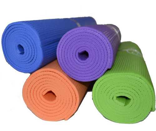 Imagen 2 de 6 de Mat Yoga 6mm. Colchoneta Pilates. Enrollable. Oferta!