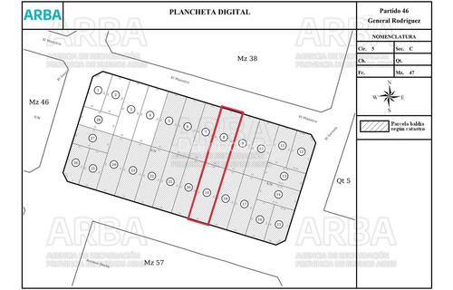 Imagen 3 de 3 de Terreno En Venta O Permuta Colectora Acceso Oeste - General Rodríguez