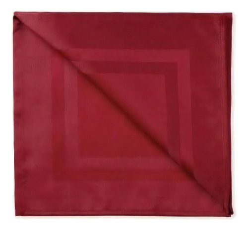 Kit de 4 servilletas, elegantes, prácticas, fáciles de lavar, karsten, color rojo