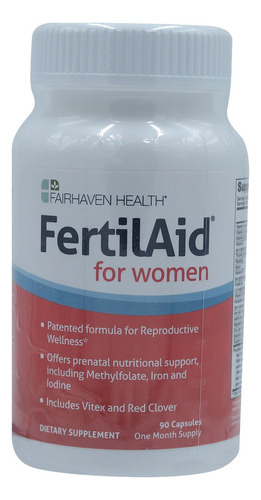 Fairhaven Health Fertilaid For Women Fertilidad 90 Cápsulas