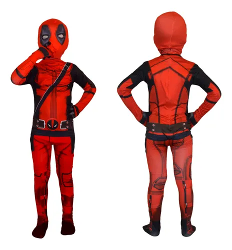 Anime Kids Deadpool Cosplay Costumes