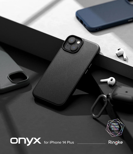 Funda Premium Ringke Onyx Para Iphone 14 Plus Negra Negro Onyx