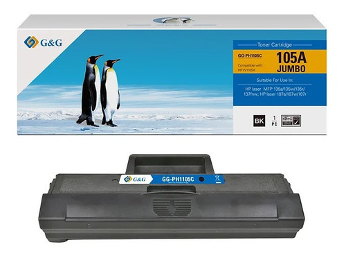 Toner Cartridge Hp 105a 2.000 Páginas