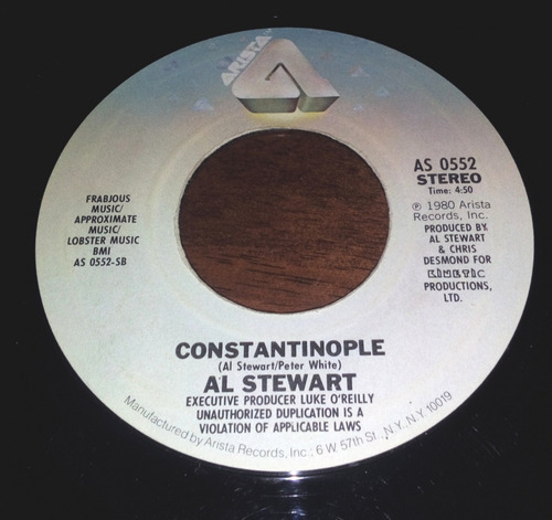 Al Stewart - Midnight Rocks - Simple Vinilo Edicion Usa (Usado)