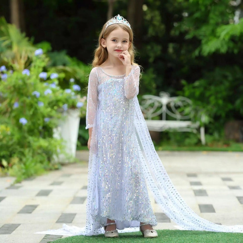 Frozen Niños Princesa Para Niñas Elsa Vestidos