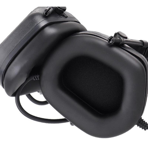 Auriculares Electrónicos Para Disparar Negro Los 9.5x10cm
