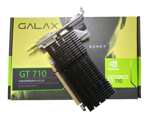 Placa de vídeo Nvidia Galax GeForce 700 Series GT 710 71GGF4DC00WG 1GB