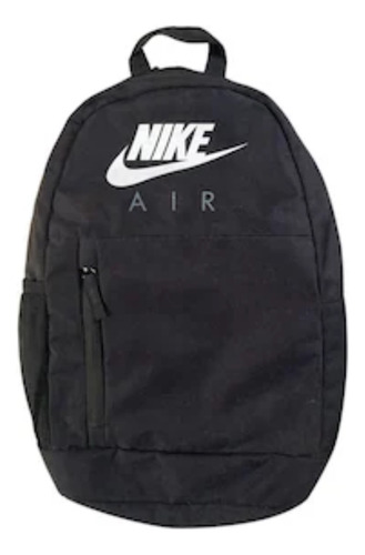 Mochila Nike Escolar Deportiva Negra Negro Liso (Usado)