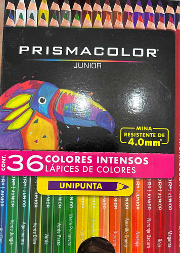 Caja De Colores Prismacolor X 36 Unidades