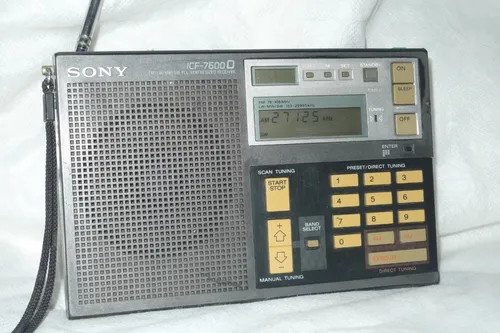 Rádio Sony Icf 7600d Sw E Ssb Anos 80 Funcionado -grundig