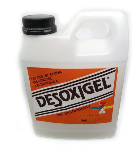 No Mas Oxido, Desoxigel Gel Removedor Desoxidante 1 Lt