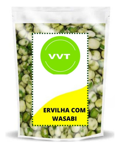 Ervilha Torrada Com Wasabi - 500g - Vvt Comercio